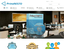 Tablet Screenshot of primeresto.com